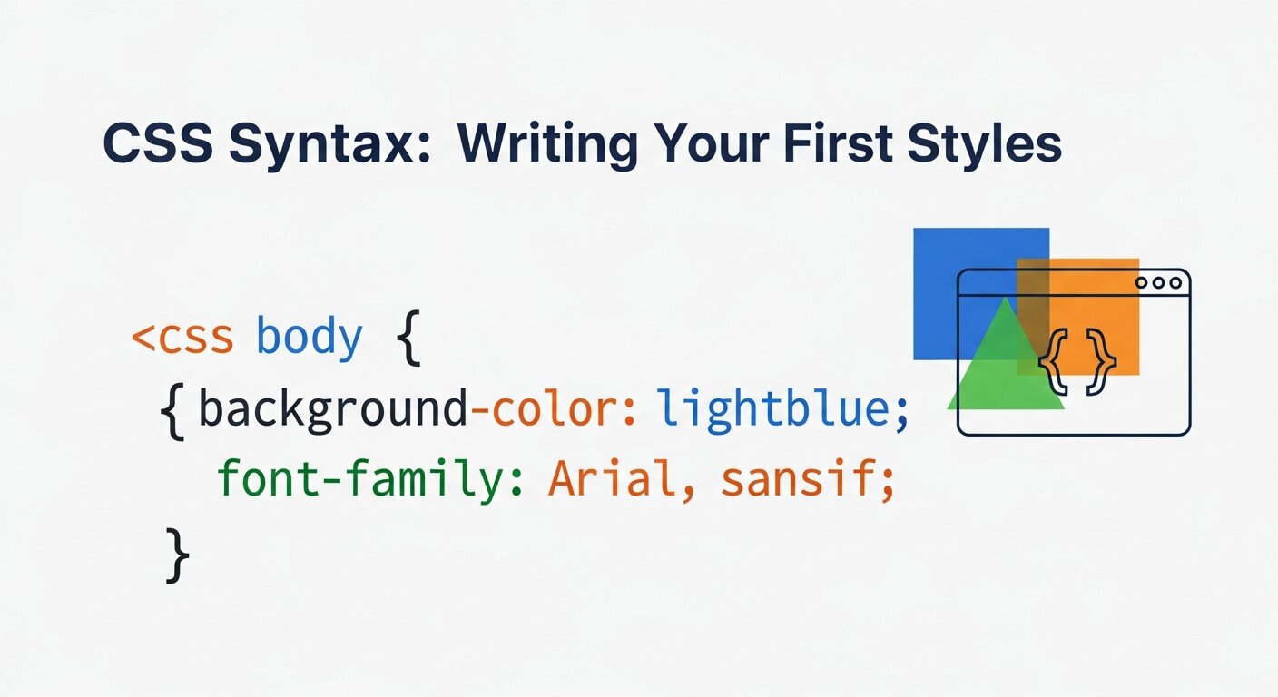 CSS Syntax: Writing Your First Styles
