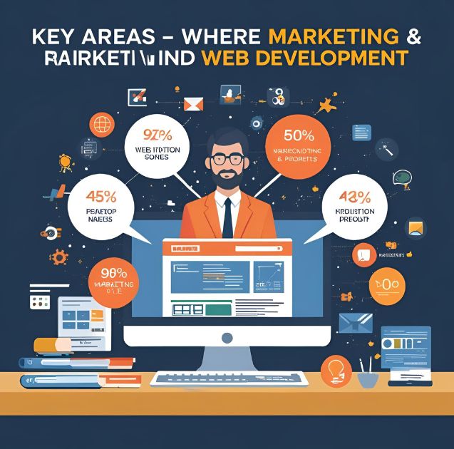 Key Areas Where Marketing and Web Development