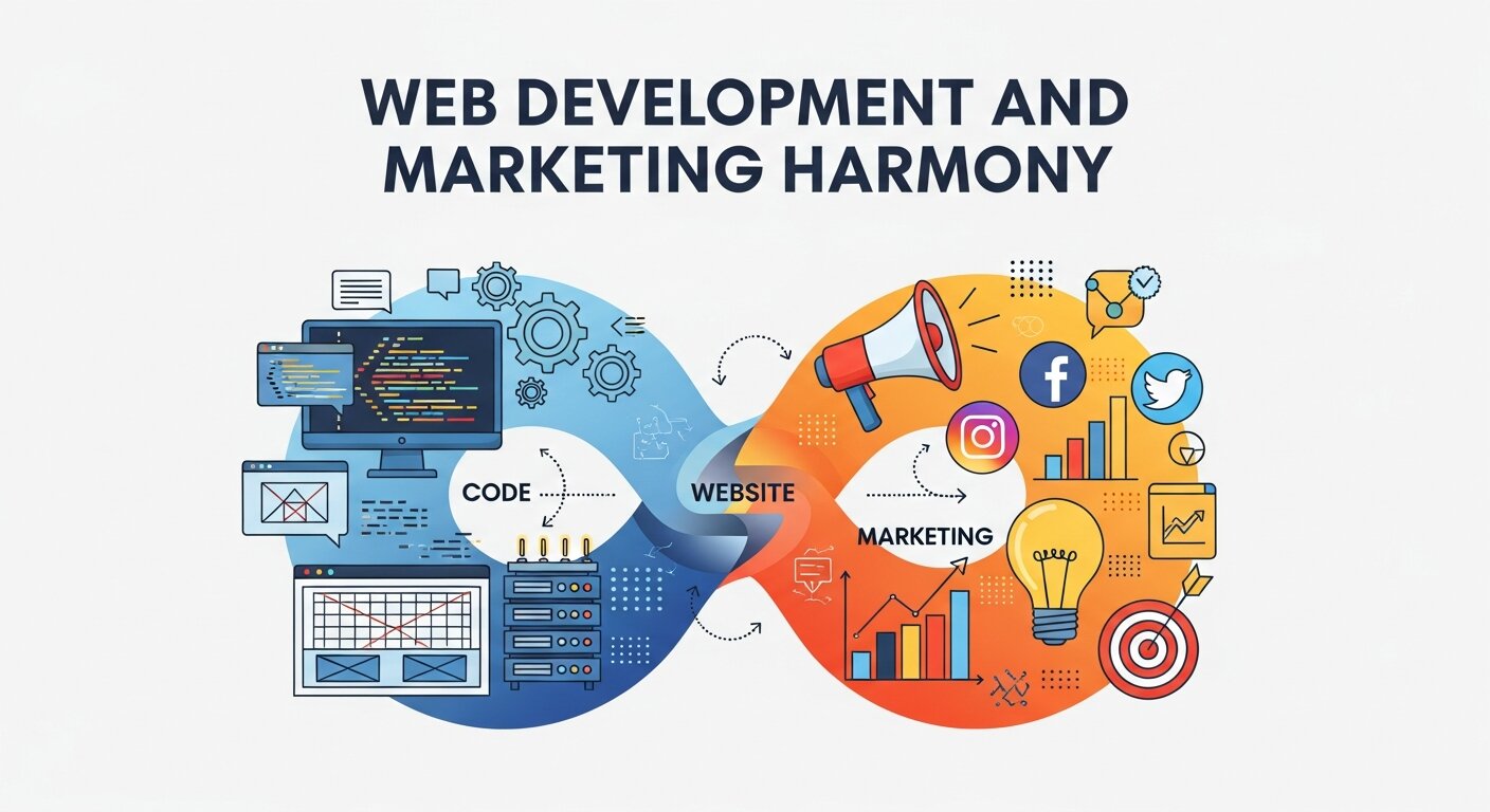 Web Development and Marketing Harmony
