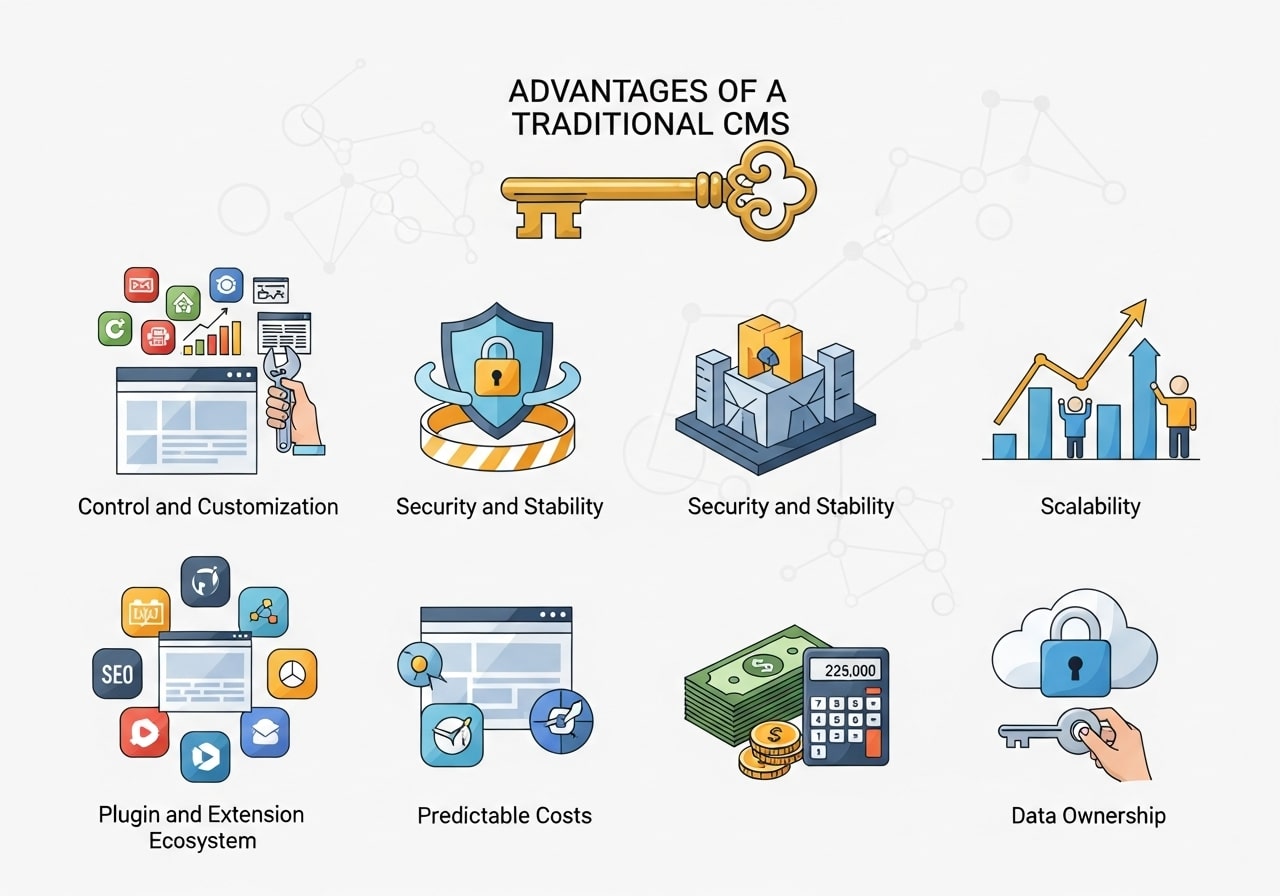 Advantages of a Traditional CMS