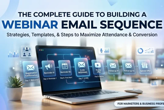 The Complete Guide to Building a Webinar Email Sequence The Complete Guide to Building a Webinar Email Sequence