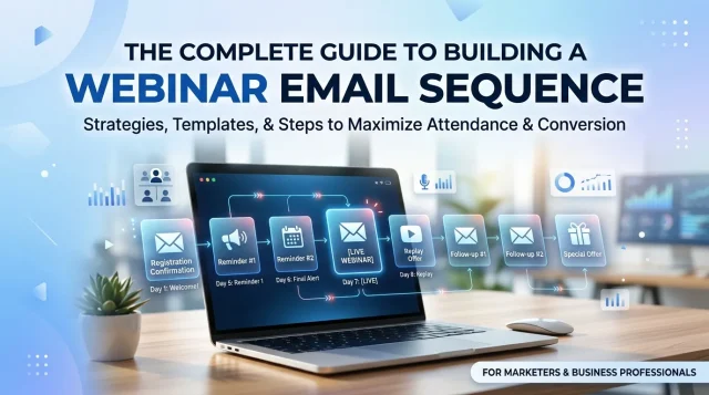 The Complete Guide to Building a Webinar Email Sequence The Complete Guide to Building a Webinar Email Sequence