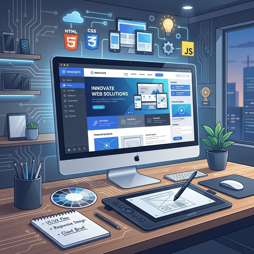 What are professional website design services
