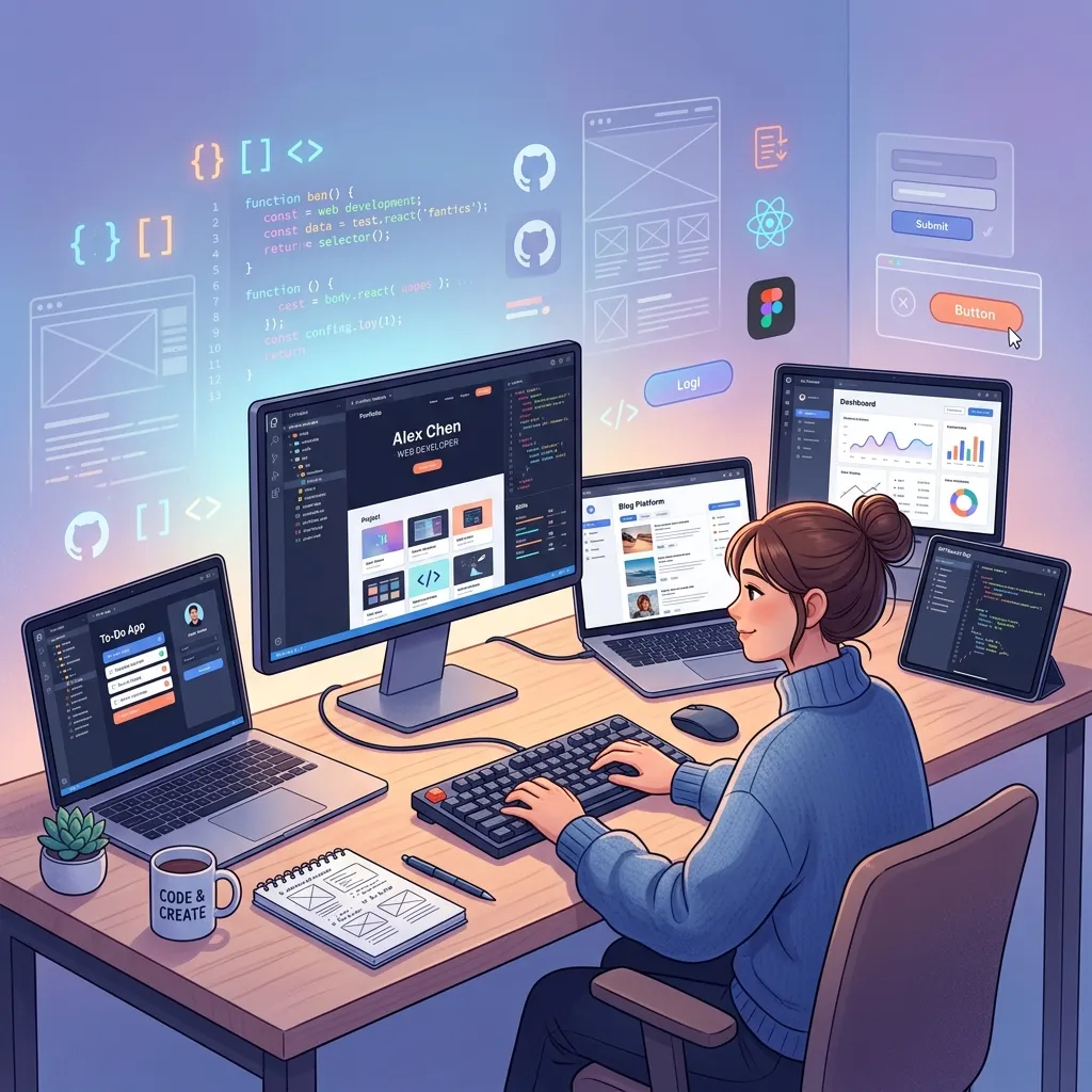 Which web development project ideas are best for students