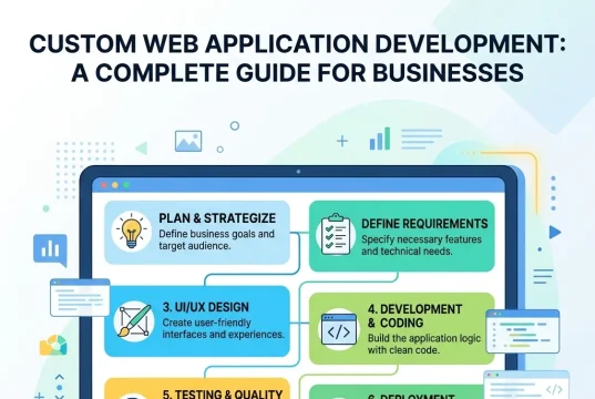 Custom Web Application Development: A Complete Guide for Businesses Custom Web Application Development