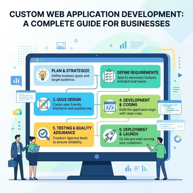 Custom Web Application Development A Complete Guide for Businesses Custom Web Application Development