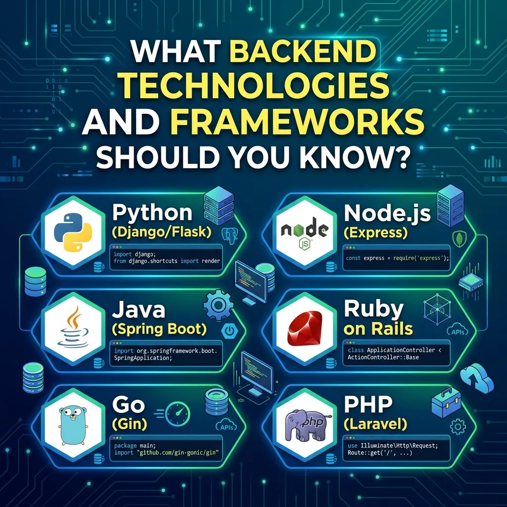 What Backend Technologies and Frameworks Should You Know